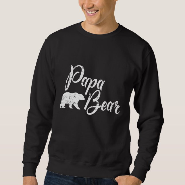 Sudadera El día del padre del papá (Anverso)