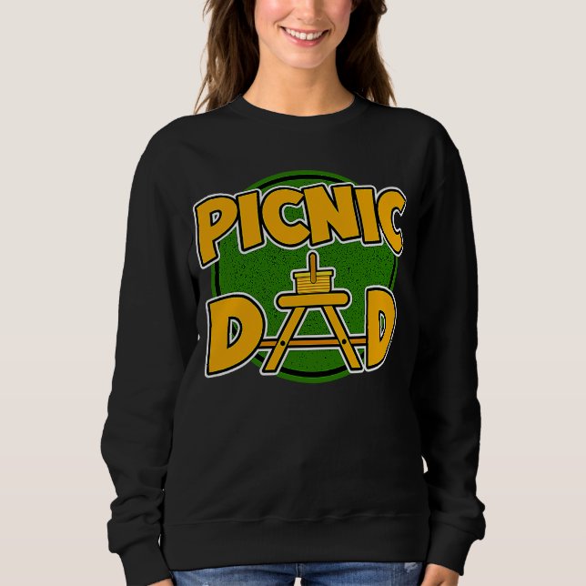 Sudadera El Día del Padres de Picnic Papá (Anverso)