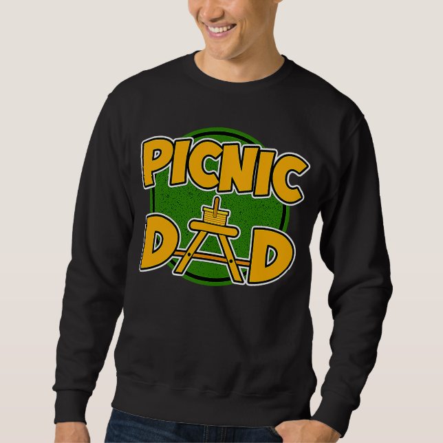 Sudadera El Día del Padres de Picnic Papá (Anverso)