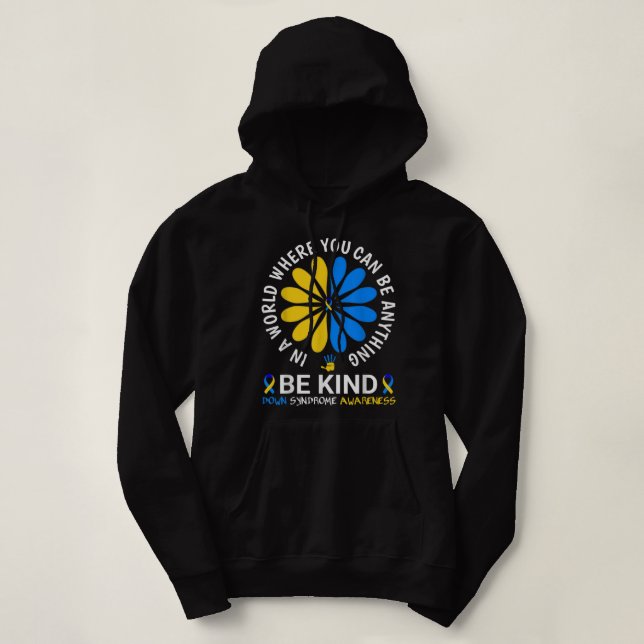 Sudadera El Día Mundial del Síndrome de Down 2022 (Diseño del anverso)
