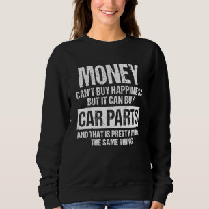 Sudadera El dinero no puede comprar la felicidad pero puede