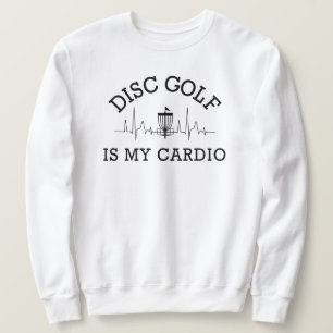 Sudadera El disco de golf es mi cardio Disk Golf Dad