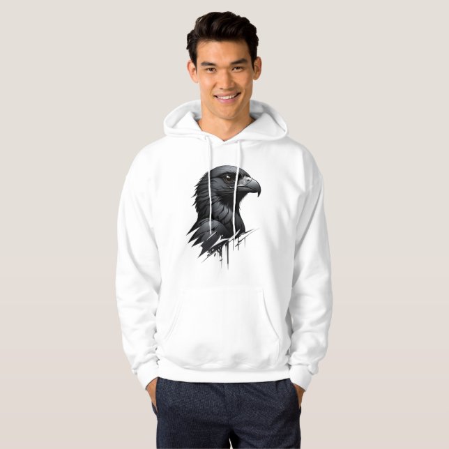 Sudadera El diseño del Halcón Negro (Anverso completo)