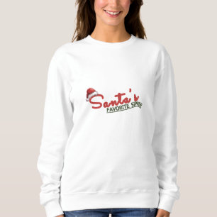 Sudadera El diseño favorito de las vacaciones de Santa Clau