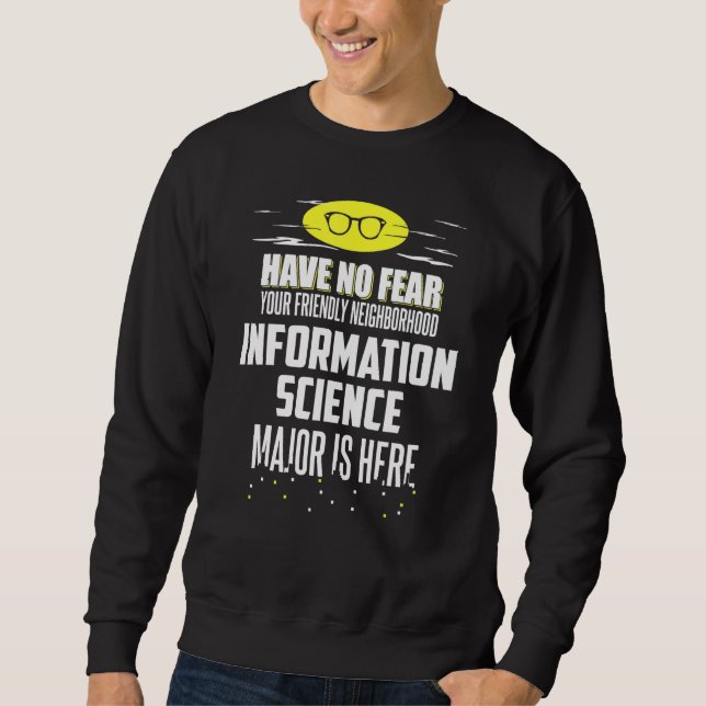 Sudadera El diseño principal de la ciencia de la informació (Anverso)
