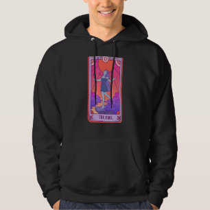 Sudadera El disfraz de Halloween con la tarjeta de Tonto