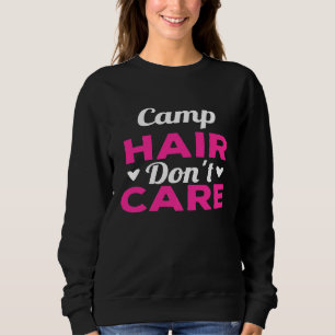 Sudadera El divertido camping Music Festival Camp Hair no s