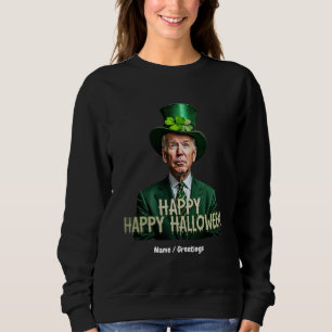 Sudadera El divertido Joe Biden St. Patrick's Day se confun