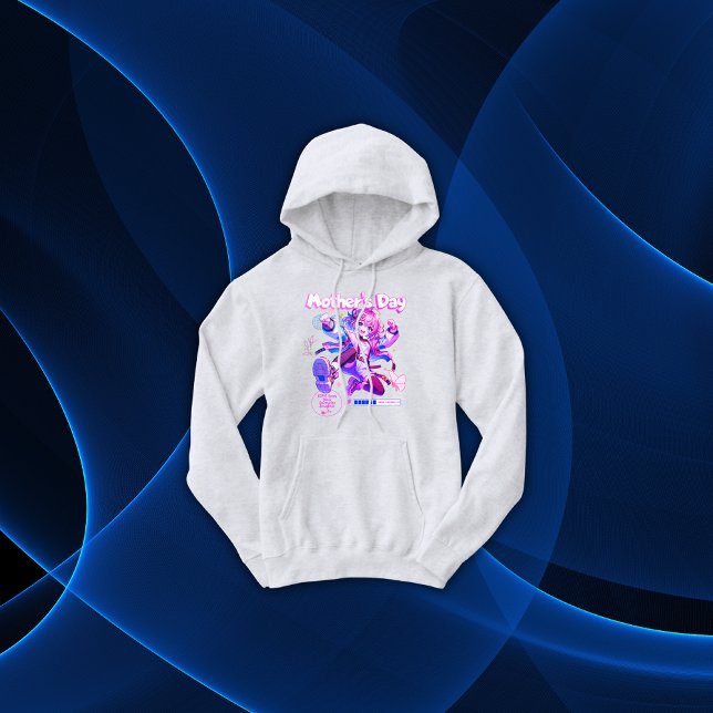 Sudadera El divertido y feliz día de la madre | (Subido por el creador)