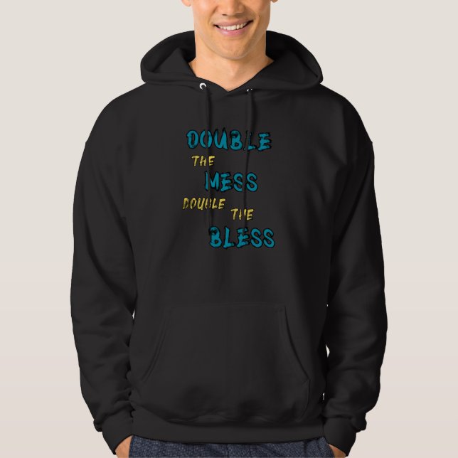 Sudadera El Doble Mess Doble Los Bendecidos (Anverso)