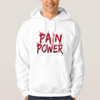 Sudadera El dolor es poder – Ropa callejera gótica grunge