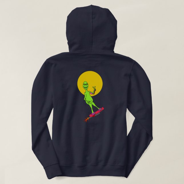 Sudadera El Dood - (Reverso del diseño)