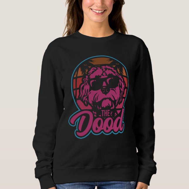 Sudadera El Dood Doodle Labradoodle Goldendoodle  5 (Anverso)