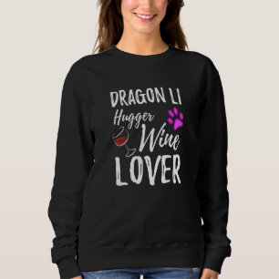 Sudadera El Dragon Li Hugger Wine Aprecia A La Madre Del Ga