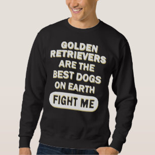 Sudadera El dueño de la cachorro del perro de Golden Retrie