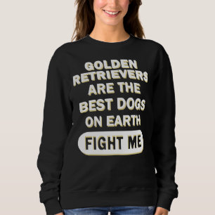 Sudadera El dueño de la cachorro del perro de Golden Retrie