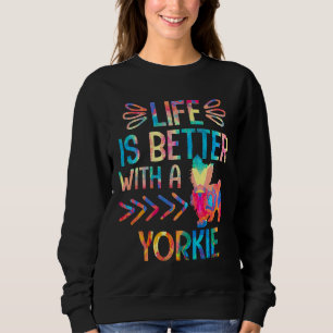 Sudadera El dueño del perro del barrio de Yorkshire Terrier