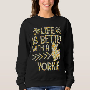 Sudadera El dueño del perro del barrio de Yorkshire Terrier