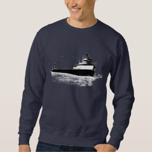 Sudadera El Edmund Fitzgerald en el río del St. Clair