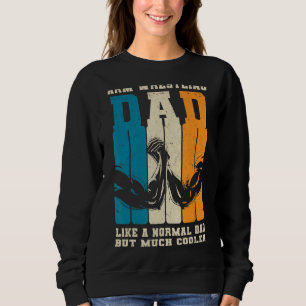 Sudadera El Ejército Retro Luchando A Papá Normal Pero El A