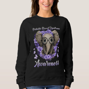 Sudadera El Elefante Ama A Alguien Con El Irritable Síndrom