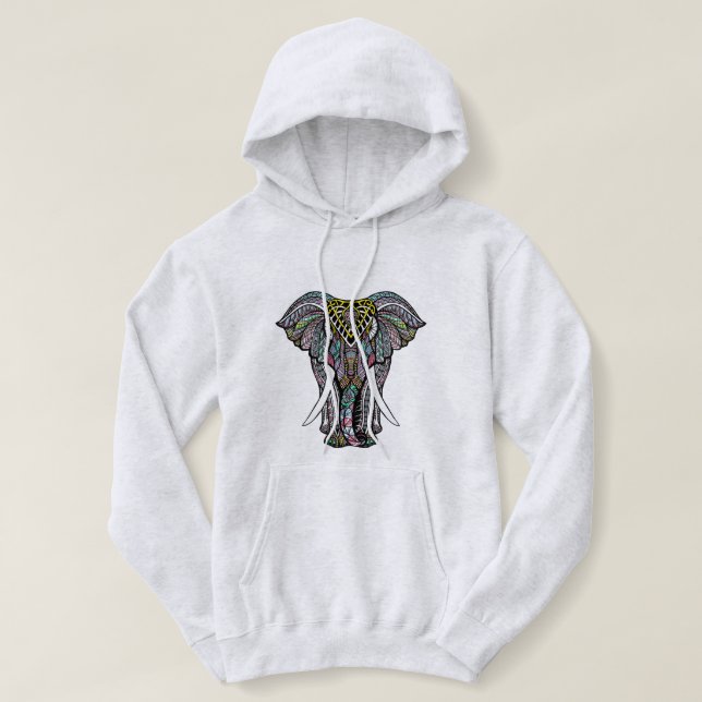 SUDADERA EL ELEFANTE DE LA ALHEÑA (MUJERES) (Diseño del anverso)