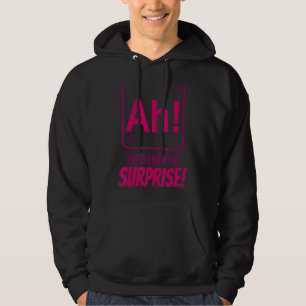 Sudadera El elemento del surfista científico del profesor d