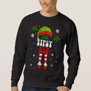 Sudadera El Elfo Achispado Navidad Familia Pareo Grupo Navi