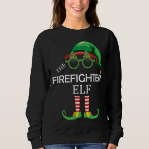Sudadera El Elfo Bombero Navidad Ropa de Familia a Juego