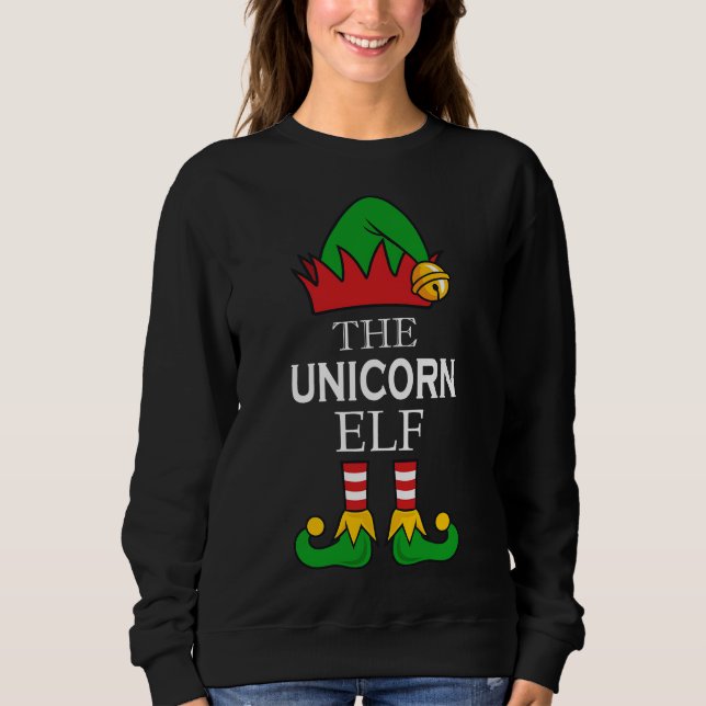 SUDADERA EL ELFO UNICORNIO (Anverso)