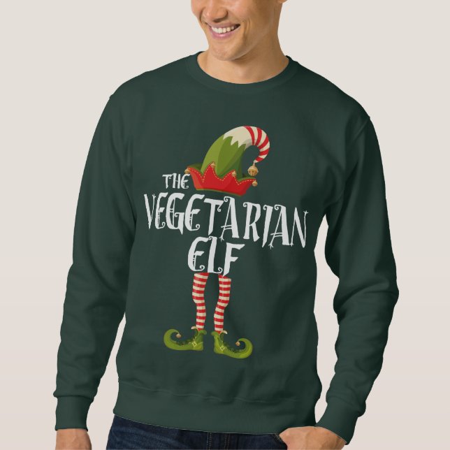 Sudadera El elfo vegetariano (Anverso)