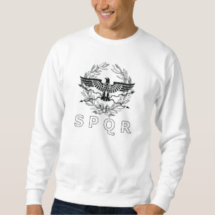 Sudadera El emblema del imperio romano SPQR