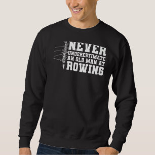 Sudadera El Equipo De Fila De Los Hombres Nunca Subestima A