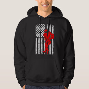 Sudadera El equipo de fútbol de la bandera de los Estados U
