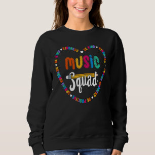 Sudadera El equipo del equipo de música Be Kind School Musi