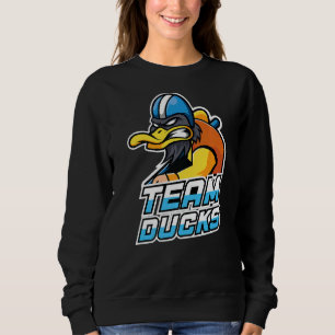 Sudadera El equipo patea 10 deportes animales Cute Ducks Ho