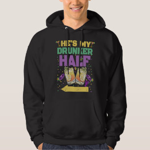Sudadera Él es mi Mamá de novia de pareja de bebedores a me