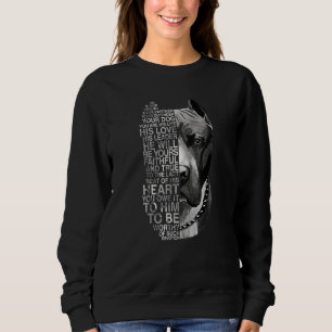Sudadera Él Es Tu Amigo Tu Pareja Tu Perro Pitbull