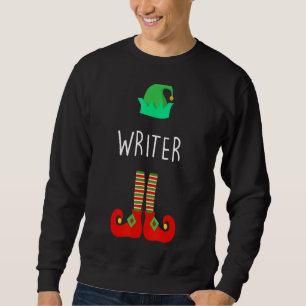 Sudadera El escritor Navidades elfo Fiesta de familia coinc