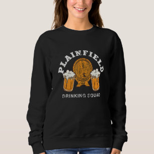 Sudadera El escuadrón de bebidas de Plainfield Illinois Hom