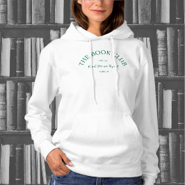 Sudadera El Escudo verde del Club del Libro Discute sobre l