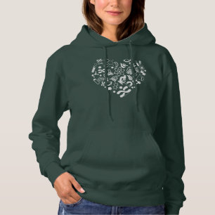 Sudadera El Espacio Y El Corazón De La Ciencia