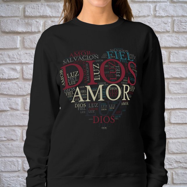 Sudadera El español cristiano de las mujeres cristianas del (Subido por el creador)
