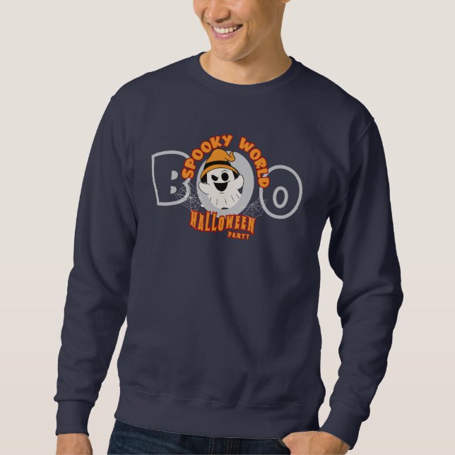 Sudadera El espeluznante mundo de Halloween | Hombres (Anverso)
