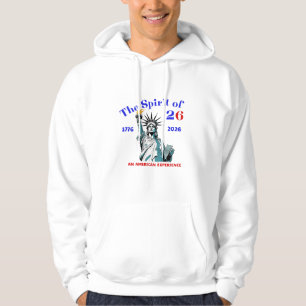SUDADERA EL ESPÍRITU DE 26: UNA EXPERIENCIA ESTADOUNIDENSE