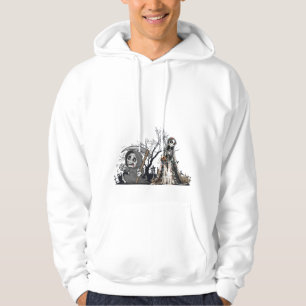 Sudadera El esqueleto y la novia del cadáver.