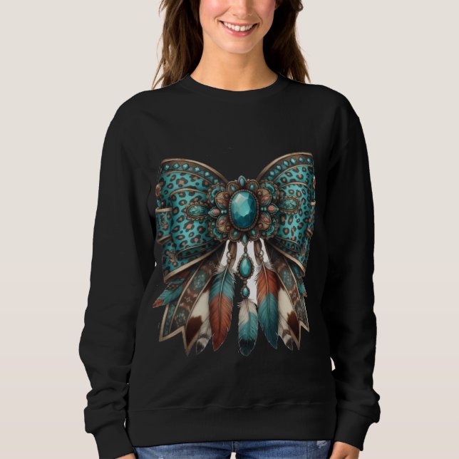 Sudadera el estilo de arco occidental (Anverso)