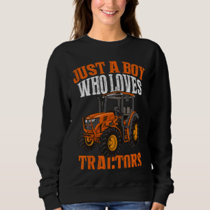 Sudadera El estilo de vida de la granja de niños Tractor es