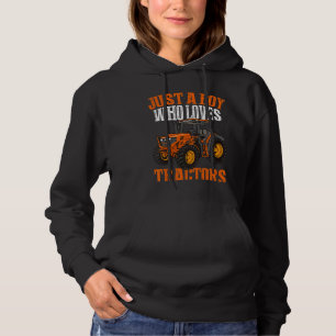Sudadera El estilo de vida de la granja de niños Tractor es