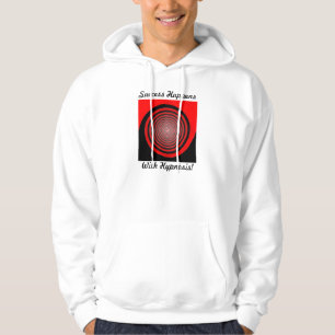 Sudadera El éxito sucede con hipnosis y espiral hipnótico